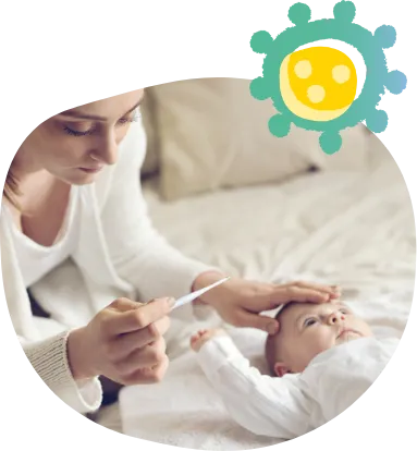 RSV-Infektion, Fieber bei Babys